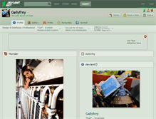 Tablet Screenshot of gallyfrey.deviantart.com