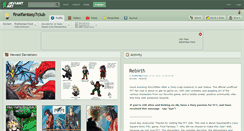 Desktop Screenshot of finalfantasy7club.deviantart.com