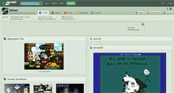 Desktop Screenshot of delran.deviantart.com