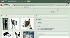 Desktop Screenshot of ewface.deviantart.com
