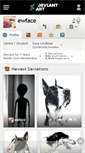 Mobile Screenshot of ewface.deviantart.com