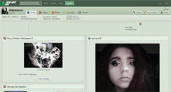 Desktop Screenshot of maxoooow.deviantart.com
