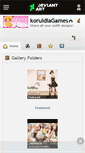 Mobile Screenshot of koruldiagames.deviantart.com