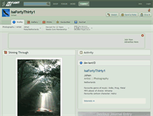 Tablet Screenshot of isafortythirty1.deviantart.com