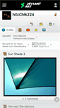 Mobile Screenshot of hxcchik224.deviantart.com