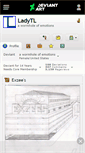 Mobile Screenshot of ladytl.deviantart.com