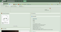 Desktop Screenshot of chounyuu.deviantart.com