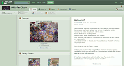 Desktop Screenshot of nikki-fan-club.deviantart.com