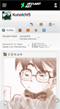 Mobile Screenshot of kunoichi5.deviantart.com