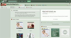 Desktop Screenshot of dante-devilmaycry3.deviantart.com