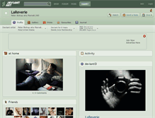 Tablet Screenshot of lareverie.deviantart.com