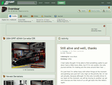 Tablet Screenshot of overstear.deviantart.com