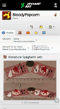 Mobile Screenshot of bloodypopcorn.deviantart.com