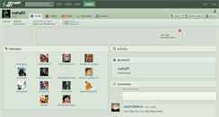 Desktop Screenshot of maha85.deviantart.com