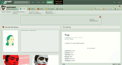 Desktop Screenshot of eezmaeel.deviantart.com