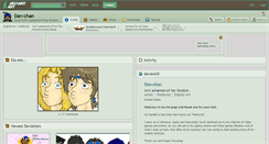 Desktop Screenshot of dan-chan.deviantart.com