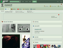 Tablet Screenshot of muneera10.deviantart.com