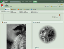 Tablet Screenshot of eajna.deviantart.com