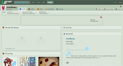 Desktop Screenshot of iconlibrary.deviantart.com