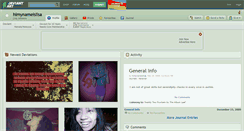 Desktop Screenshot of himynameislisa.deviantart.com