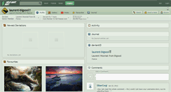 Desktop Screenshot of laurent-bigsool.deviantart.com