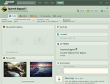 Tablet Screenshot of laurent-bigsool.deviantart.com