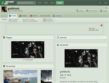 Tablet Screenshot of grafikholic.deviantart.com