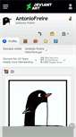 Mobile Screenshot of antoniofreire.deviantart.com