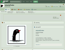 Tablet Screenshot of antoniofreire.deviantart.com
