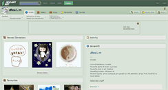 Desktop Screenshot of drea-l-m.deviantart.com
