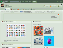 Tablet Screenshot of ilnanny.deviantart.com