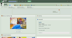 Desktop Screenshot of hashir.deviantart.com
