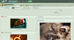 Desktop Screenshot of jupiterknight007.deviantart.com