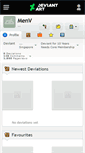 Mobile Screenshot of menv.deviantart.com