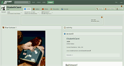 Desktop Screenshot of elizabethclaret.deviantart.com