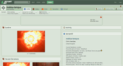 Desktop Screenshot of mobius-tempus.deviantart.com