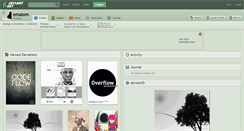 Desktop Screenshot of ematom.deviantart.com