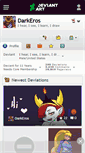Mobile Screenshot of darkeros.deviantart.com