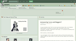 Desktop Screenshot of carosene.deviantart.com