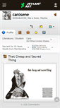 Mobile Screenshot of carosene.deviantart.com