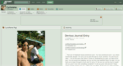 Desktop Screenshot of cyclorama.deviantart.com