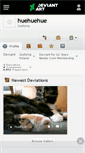 Mobile Screenshot of huehuehue.deviantart.com
