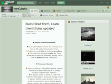 Tablet Screenshot of nonculori.deviantart.com