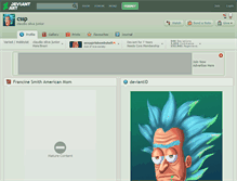 Tablet Screenshot of cssp.deviantart.com
