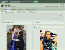Tablet Screenshot of kate4luv.deviantart.com