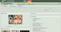 Desktop Screenshot of hilaryduff4ever12.deviantart.com