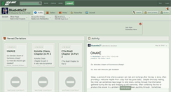 Desktop Screenshot of bluebottle27.deviantart.com