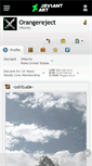 Mobile Screenshot of orangereject.deviantart.com