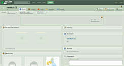 Desktop Screenshot of naraku932.deviantart.com