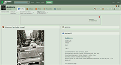 Desktop Screenshot of delatorre.deviantart.com